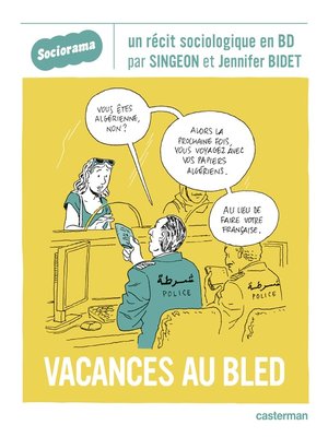 cover image of Sociorama--Vacances au bled